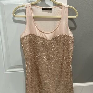 Sleeveless sequined blouse from THE LIMITED